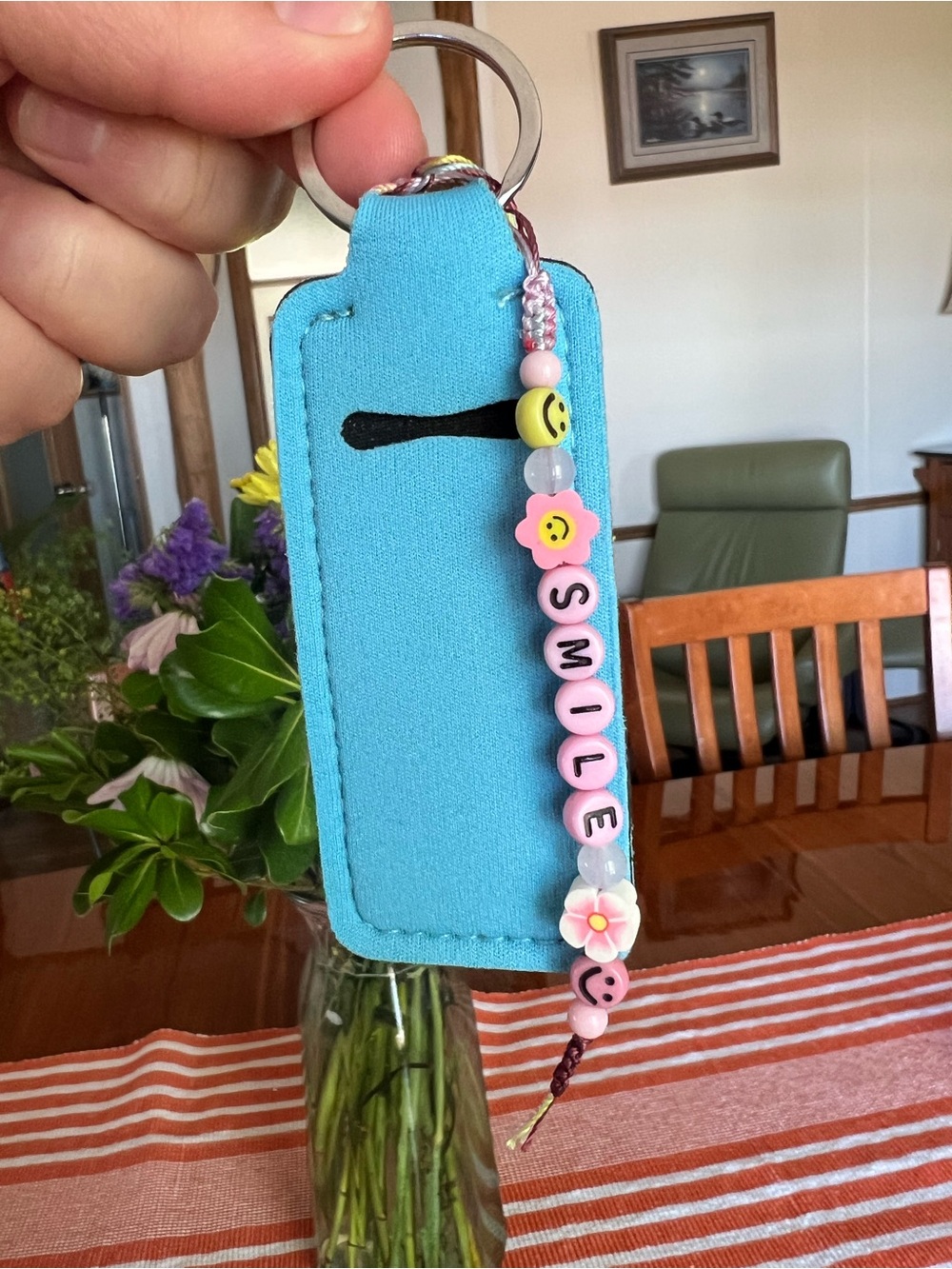 Lipstick Holder Keychain